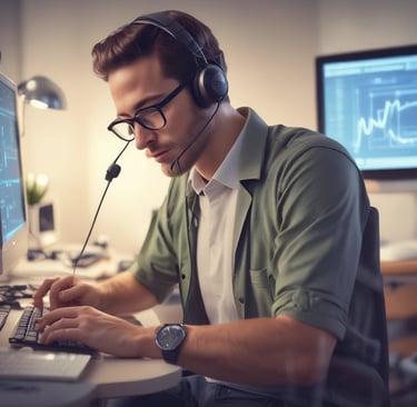 A variety of POS hardware including barcode scanners, receipt printers, and cash registers.