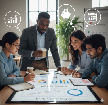 How often should you review Financial Data