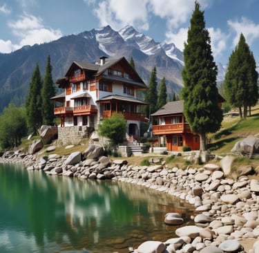 A serene sunrise over the Delhi skyline, capturing the quiet start of a traveler's day.