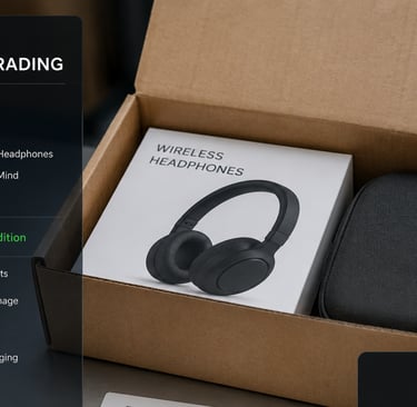 AI visual grading report for a returned product