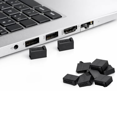 USB port dust cover, USB protective cap, USB port protector, USB dust plug, DataSec peripherals, USB