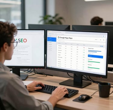 SEO local entreprise, référencement Google Maps, stratégie référencement naturel
