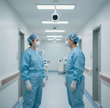 hôpital moderne hygiène sanitaire, dératisation établissement médical, prévention nuisibles clinique
