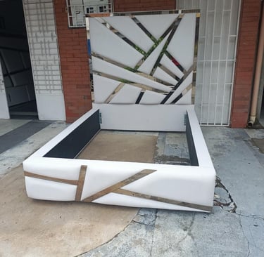 cama de lujo moderna