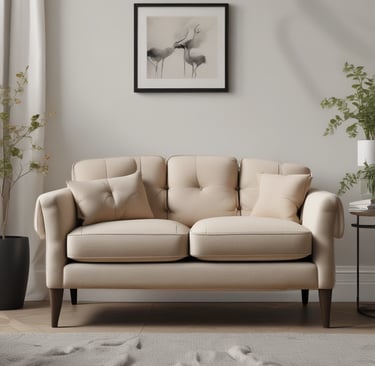 Bright living room with modern inventory