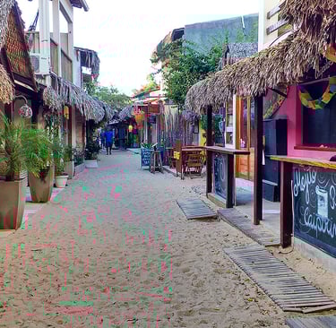 Sand Street Jericoacoara Brazil