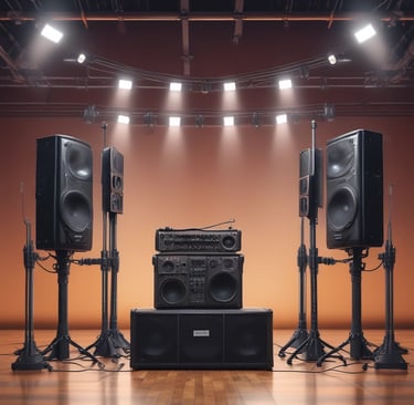 altavoces, sonido line array