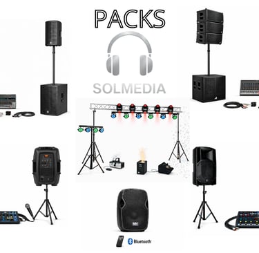 Pack de sonido e iluminación para eventos en Sevilla