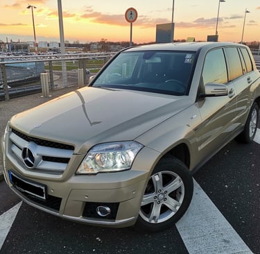 Mercedes-Benz GLK 350 on Maxxis tyres at Tyrepublic’s Lagos tyre shop