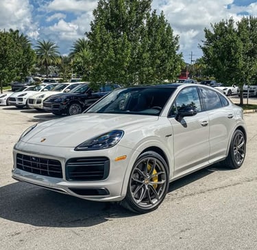 porshe cayenne on tyres sold at the tyrepublic tire shop