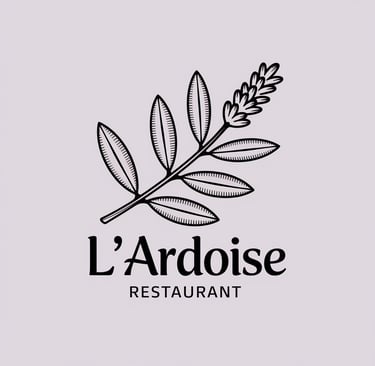 logo restaurant l'ardoise