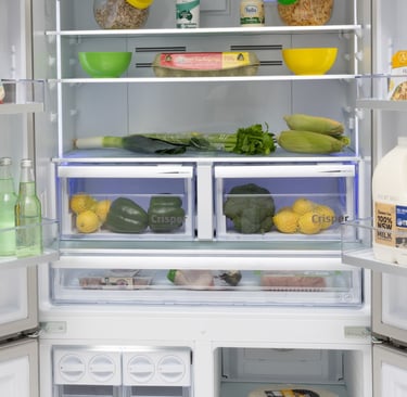 Beko BFR575PX Fridge Freezer