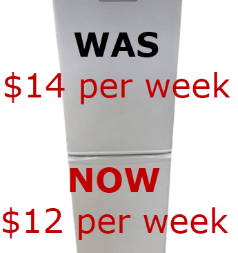Rent A Fridge 240l Fisher&Paykel $12 Per Week