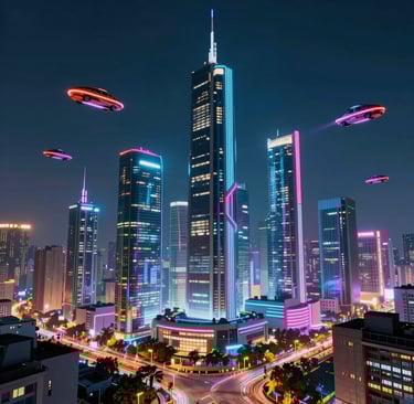 a large white house with a pool in front of it