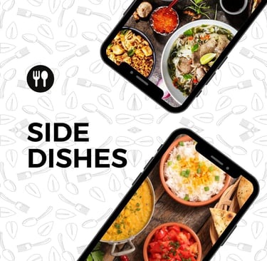 Side Dish Flyer for Prestige Banquet & Event Center