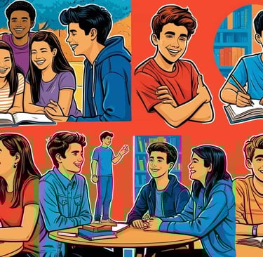 Representação de grupos sociais na adolescência 