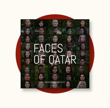 Faces of Qatar — a photographic book of portraits and first-person stories from 100 nationalities