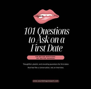 101 Questions to Ask on a First Date Guide