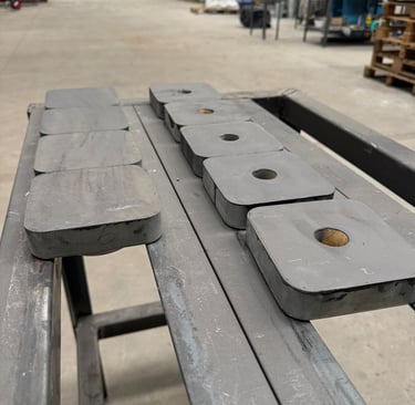 “refrakter üretim hattı – tandış nozulu kurutma aşaması”