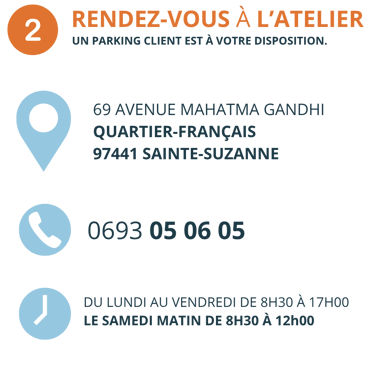 adresse et horaires de l'atelier de repassage