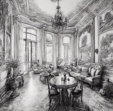 Bright living room with modern inventory