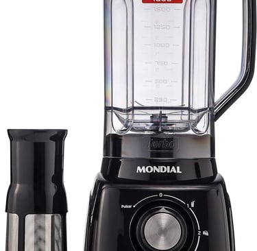 Liquidificador Turbo Full, Mondial, Preto, 900W, 110V - L-900 FB