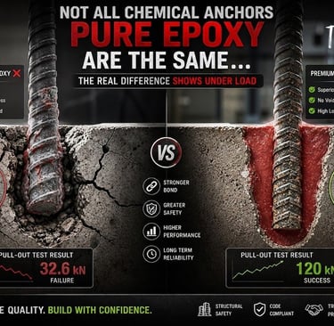 Pure Epoxy Chemical Anchors 