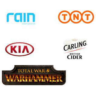 Previous Brands Drew Campbell has voiced for Rain International, TNT, KIA, Carling, WarHammer