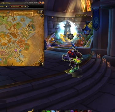 alliance housing Portal to Founder's Point,, housing neighborhood, Alliance Player Housing, Alliance