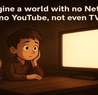 a man in a suit and tie is standing in front of a projection screen