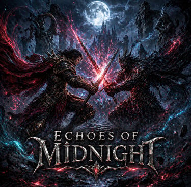 Echoes of Midnight, epic fantasy music, dark fantasy music, gaming music, WoW inspired music, World of Warcraft Midnight