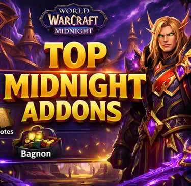 Midnight Addons, WoW, Midnight, Fastest way to level in Midnight, WoW Midnight Alt Leveling, Delve XP Farm Midnight
