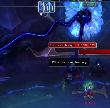 Nullaeus, 75%, intermission, Torment's Rise, Midnight Nemesis, razorshell ravenger, How to Beat Nullaeus