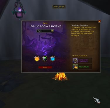 Delve, The Shadow Enclave, WoW, Midnight, Fastest way to level in Midnight, WoW Midnight Leveling, Delve XP Farm Midnight