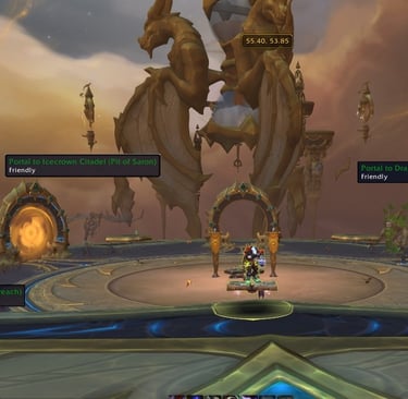 Midnight mythic portals room, timeways, location, wow, midnight, wowprimer, midnight mythic season1