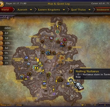 Nullaeus, Torment's Rise, Midnight Nemesis,  WoW, Nullaeus, How to Beat Nullaeus, Torment's Rise location