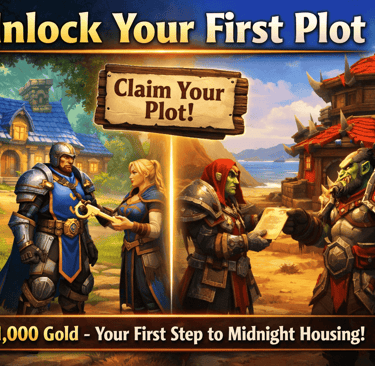 How to unlock your first plot WoW Midnight, Founder's Point housing guide, A House For You quest WoW