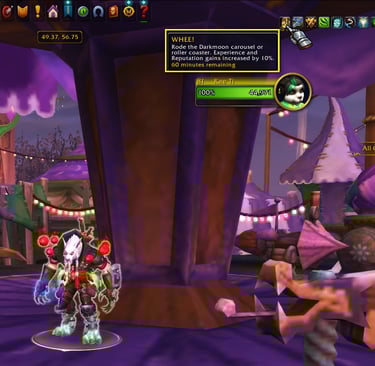 darkmoon fair xp buff 2026, WHEE!,  WoW, midnight, Fastest way to level in Midnight, WoW Midnight Alt Leveling
