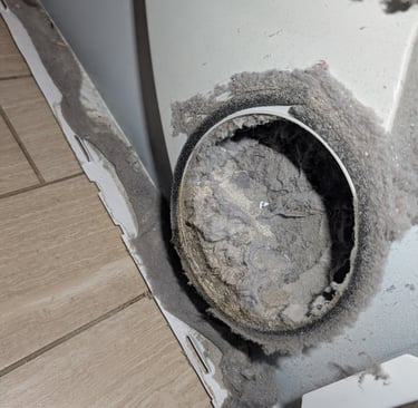 ge dryer clogged with lint