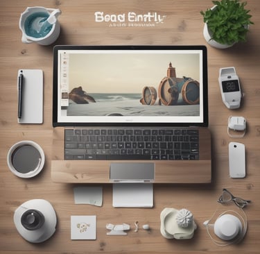 A hand holding a pen is poised over an open planner with a detailed weekly schedule. The planner contains handwritten notes about meetings and reminders. Beside it, there is part of a laptop and a wireless keyboard visible on a white desk.