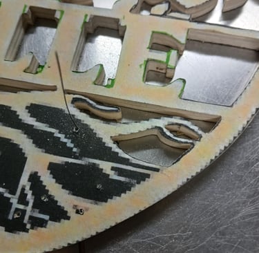 Chantournage d un arbre de vie artisanal