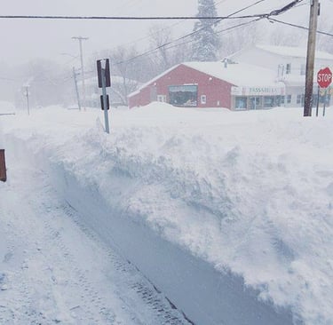 Parish NY snow storm
