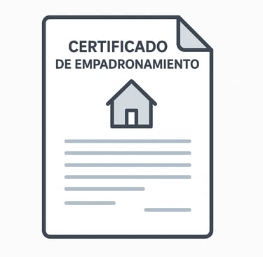 certificado empadronamiento España, traducción oficial al alemán