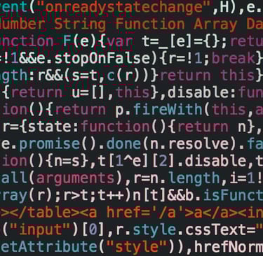 Photo by Markus Spiske: https://www.pexels.com/photo/coding-script-965345/