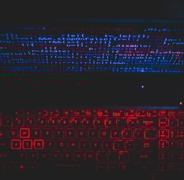 Photo by Rahul Pandit: https://www.pexels.com/photo/blue-and-red-light-from-computer-1933900/
