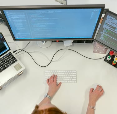 Photo by ThisIsEngineering: https://www.pexels.com/photo/female-software-engineer-coding-on-computer