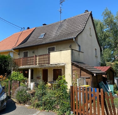 Rénovation de couverture complète. Avant