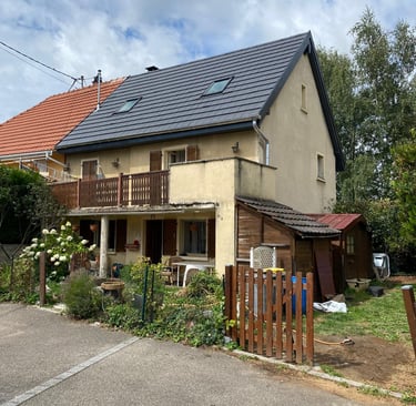 Rénovation de couverture complète. Après