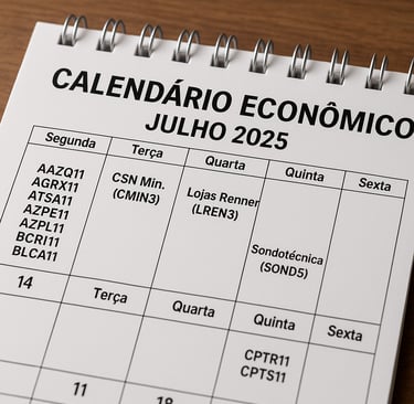 Renda Passiva em Alta: Dividendos de Ações e FIIs Aquecem o Mercado Nesta Semana de Julho