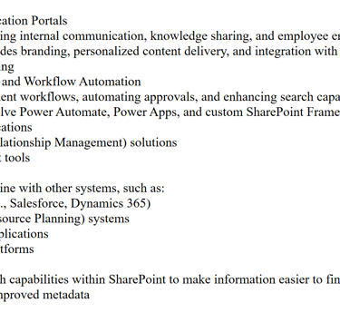 custom solutions possibilities